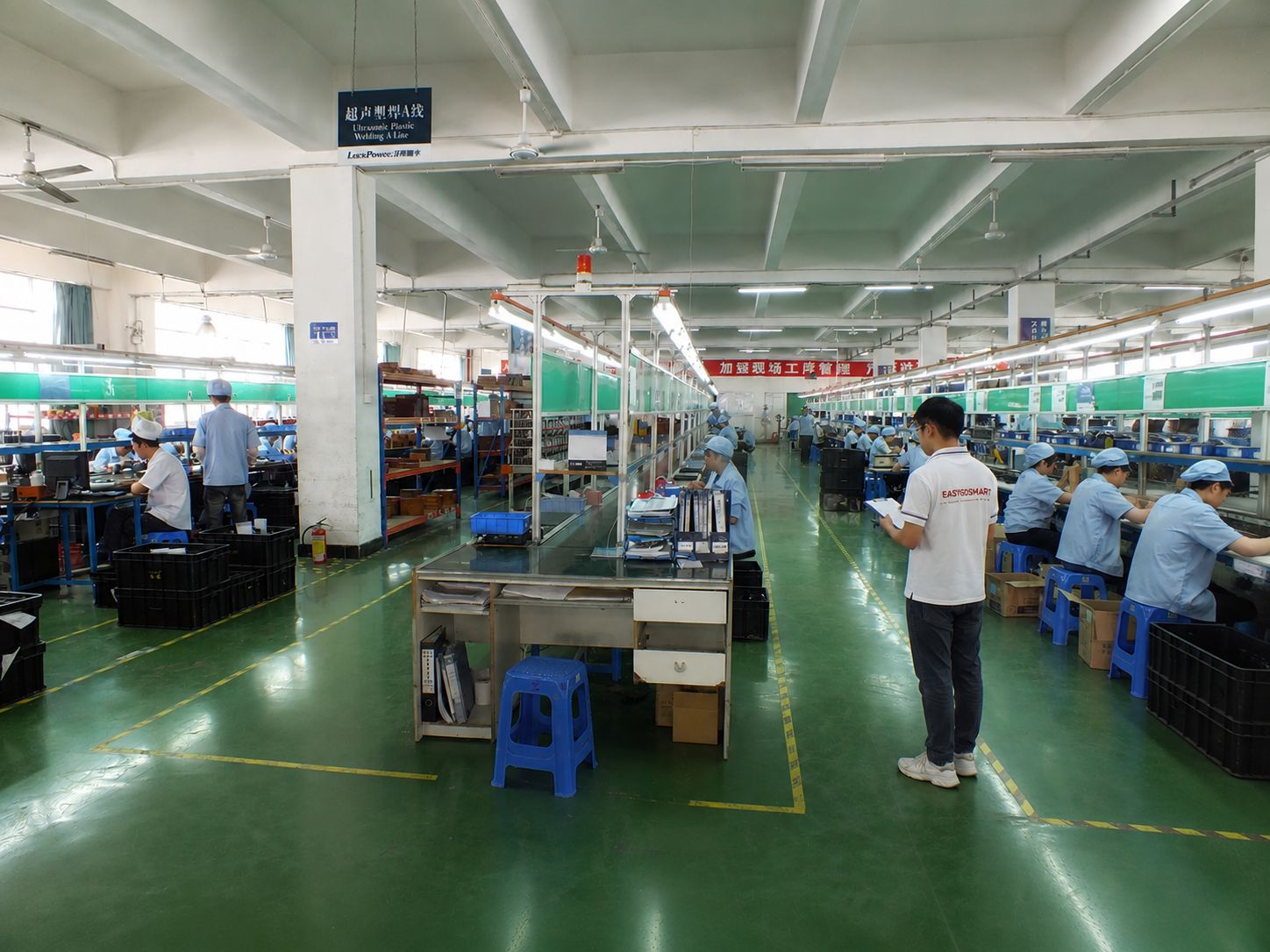 Auditoría de fábrica en China realizada por el equipo de EasyGoSmart