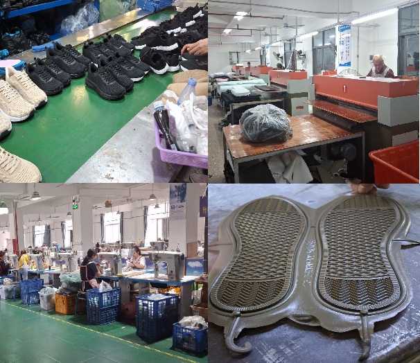 Planta de producción de calzado en China